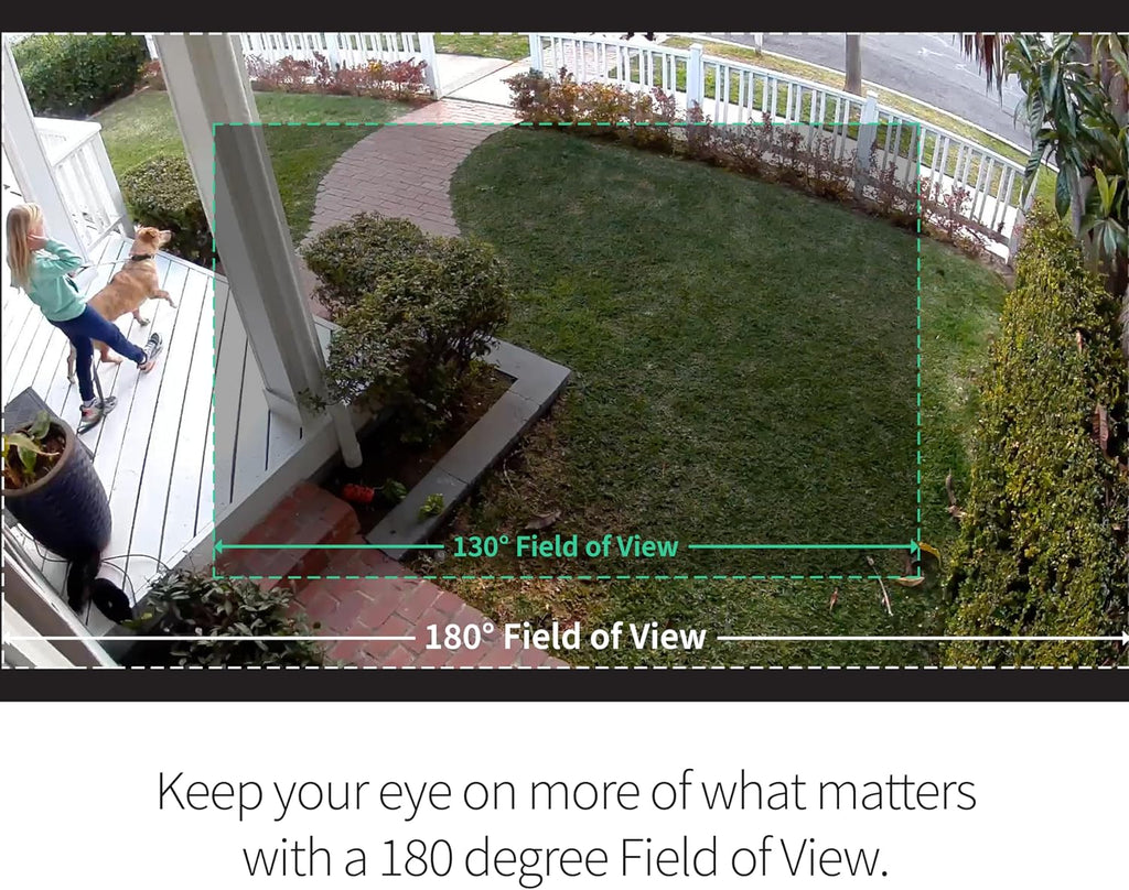 Arlo Ultra Security Camera 4K HDR (2nd Gen, 2020 Release) + SmartHub, Battery Power, Emergency Response, AI Event Captions, 1-Month Trial of Secure Plan, 180° Field of View, 3 Cam, White