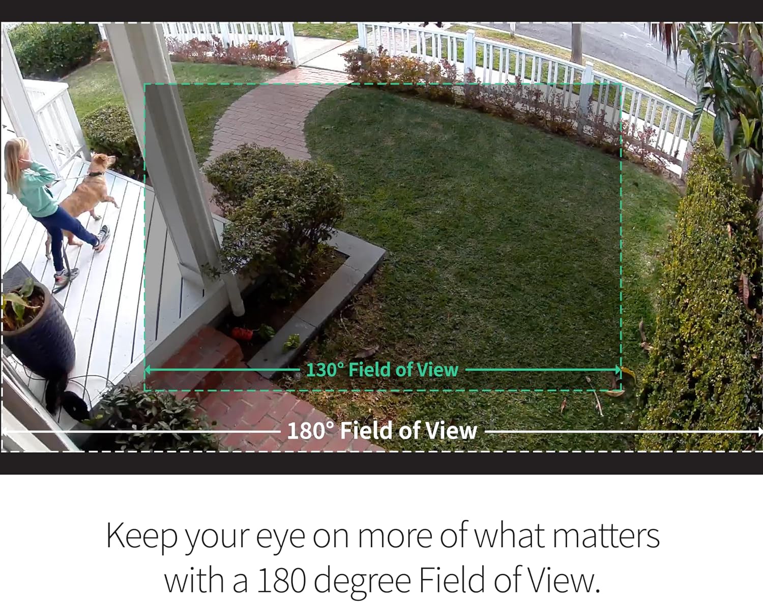 Arlo Ultra Security Camera 4K HDR (2nd Gen, 2020 Release) + SmartHub, Battery Power, Emergency Response, AI Event Captions, 1-Month Trial of Secure Plan, 180° Field of View, 3 Cam, White
