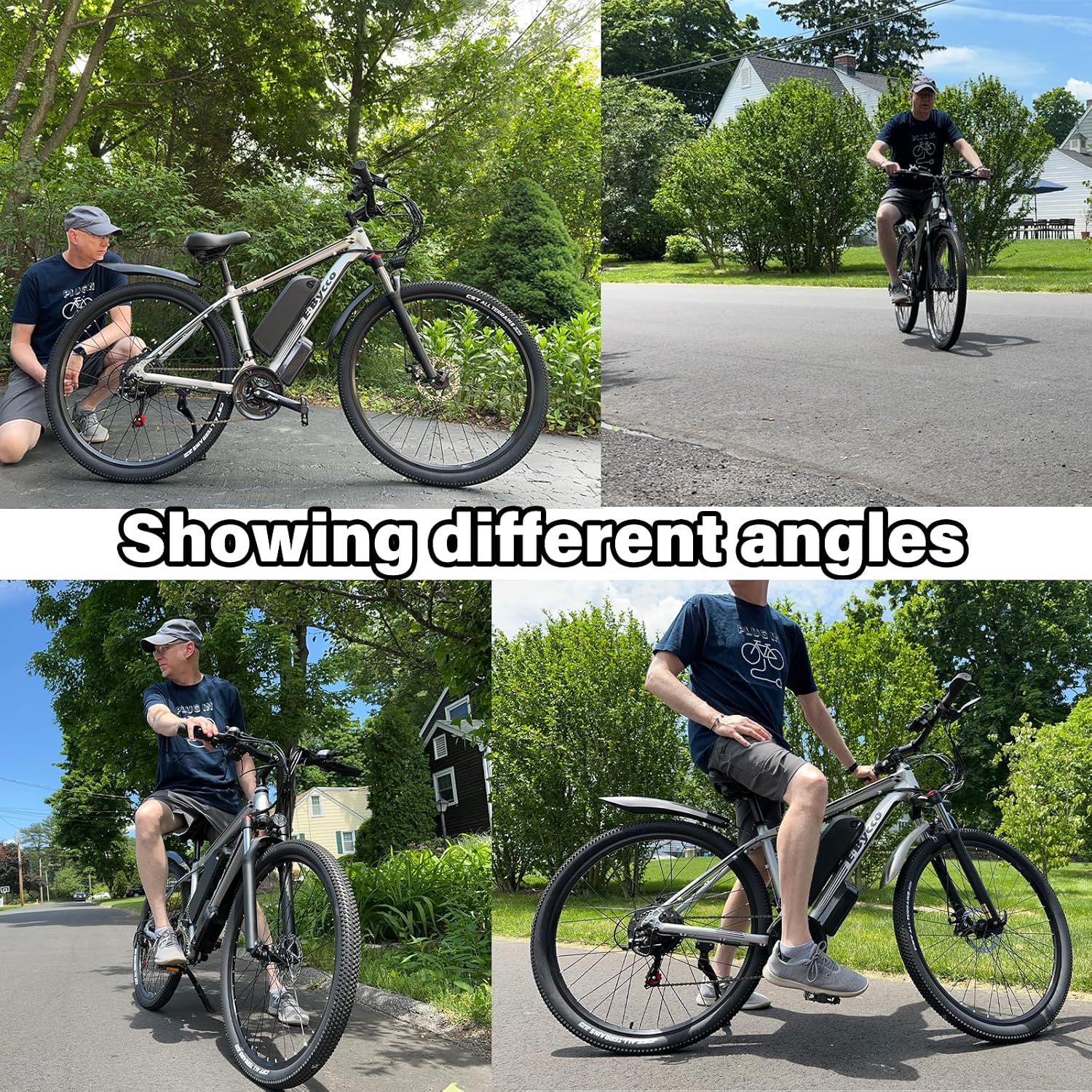 29 Inch Adult Commuter Electric Bike, 750 Watt/Peak 1000 Watt Motor 48V 17.5AH Removable Battery Electric Bike 29' x 2.1' 34MPH Electric Mountain Bike 21 Speed Gear Shift Electric Bike
