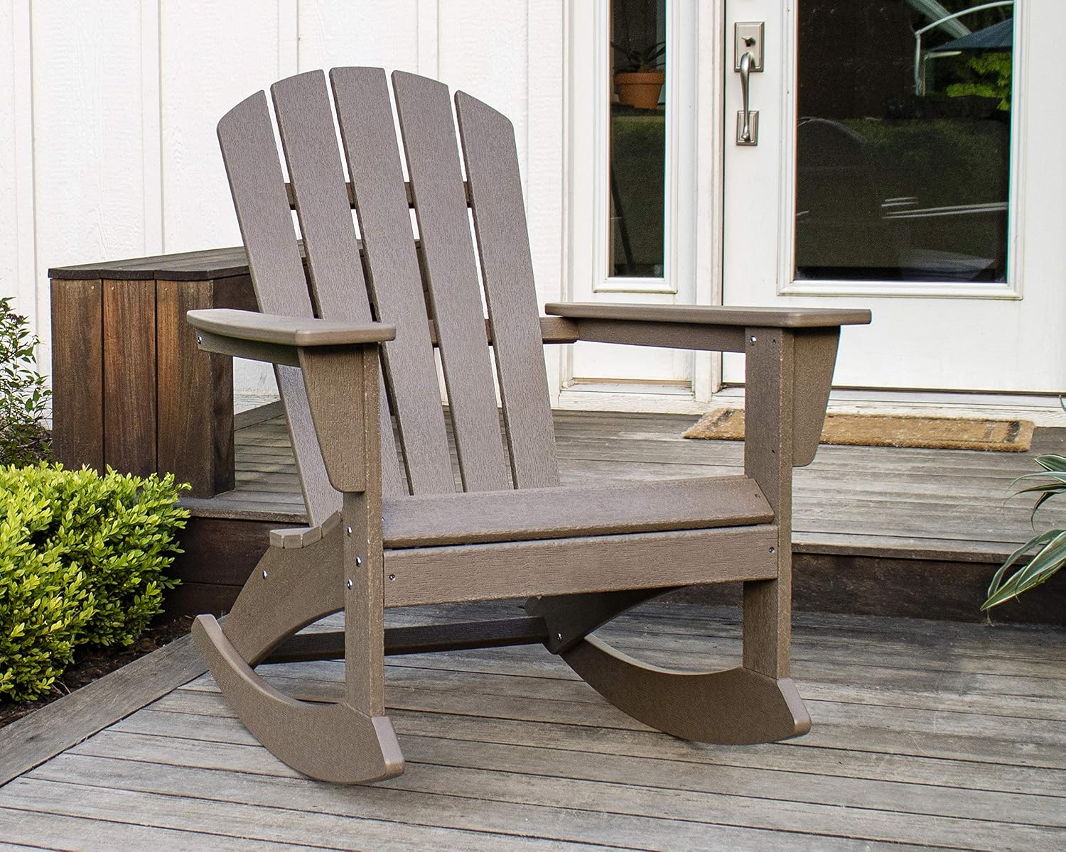 POLYWOOD® Nautical Rocker, Mahogany