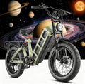 2026 Eahora 5400W Juliet Pro 2 Electric Bike for Adults 43MPH Dual Motor 70Ah Ebike 200Miles Long Range Electric Bicycle, 20'' Fat Tire Full Suspension Electric Mountain Bike for Commuting/Delivery