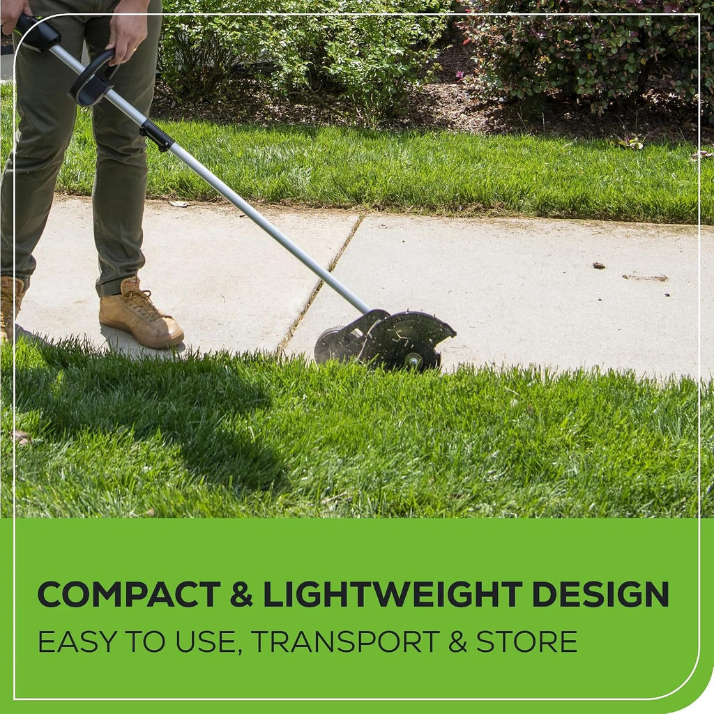Greenworks Pro 80V 8 inch Brushless Edger, Battery Not Included ED80L00