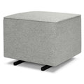 Davinci Universal Gliding Ottoman in Frost Grey, GREENGUARD Gold & CertiPUR-US Certified