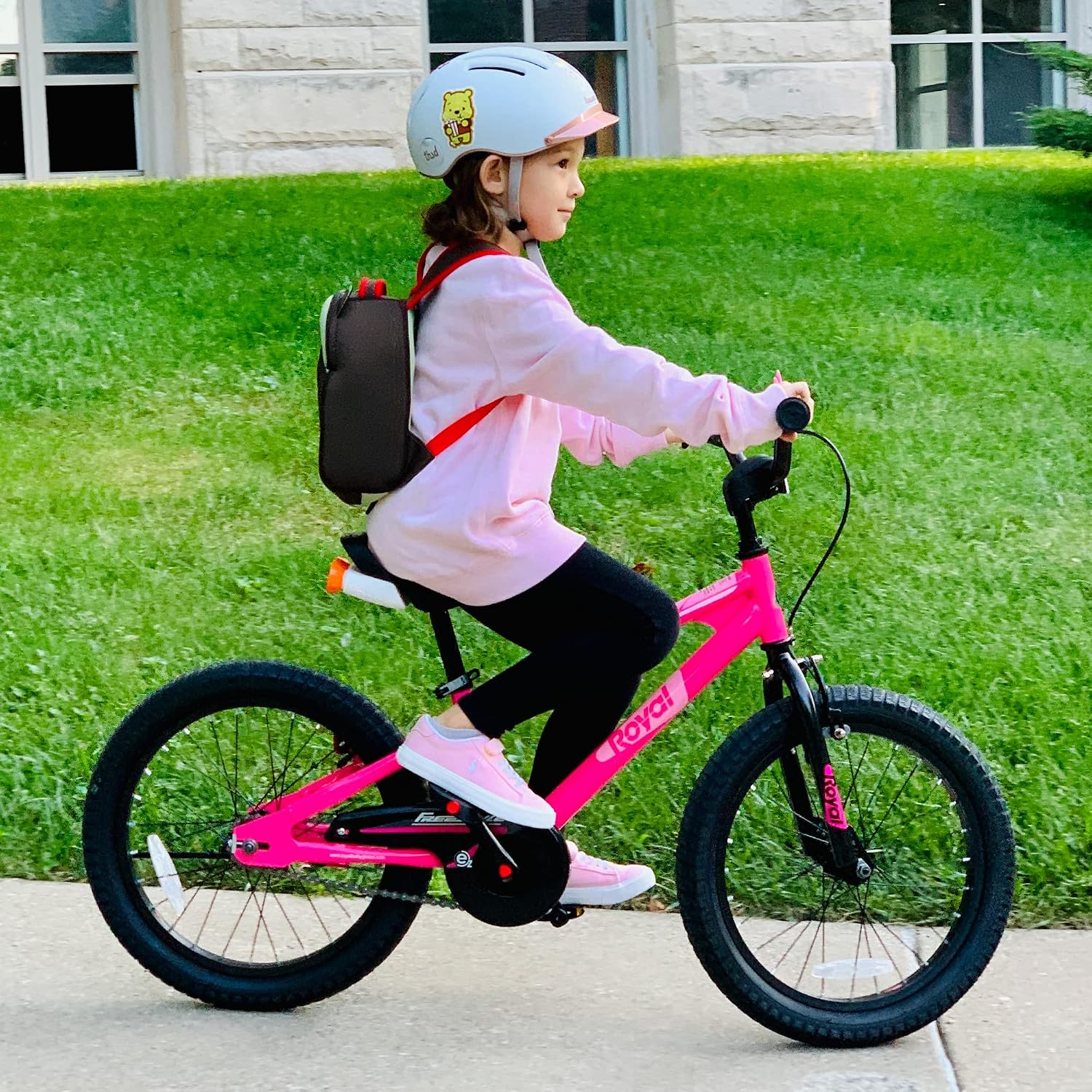 RoyalBaby EZ Kids Bike 12 14 16 18 20 Inch Balance Pedal 2-in-1 Training Bicycle Boys Girls Ages 3 to 12 Years Easy Learn for Beginners