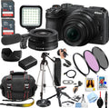 Nikon Z30 Mirrorless Digital Camera W/Nikkor Z 16-50mm Lens + 128GB Memory, LED Light, Microphone, Filters, Case, Tripod, and More (34pc Video Bundle) (Renewed)