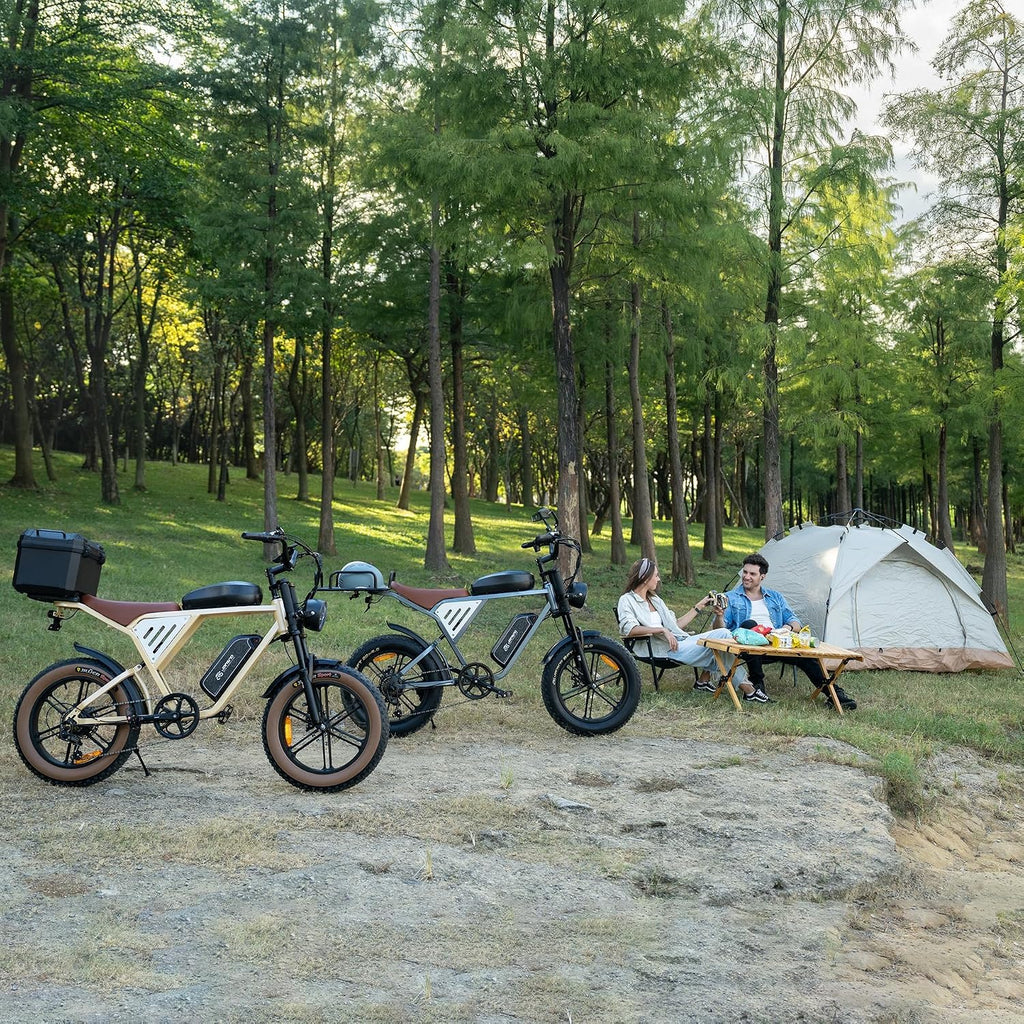 Electric Bike 20' x 4.0 Electric Bike for Adults with 1000W Brushless Motor with Unlockable Rage Mode, 48V 34Ah Removable Dual Batteries, 31MPH 120 Miles Long Cruising Range,7-Speed ebike UL Certified