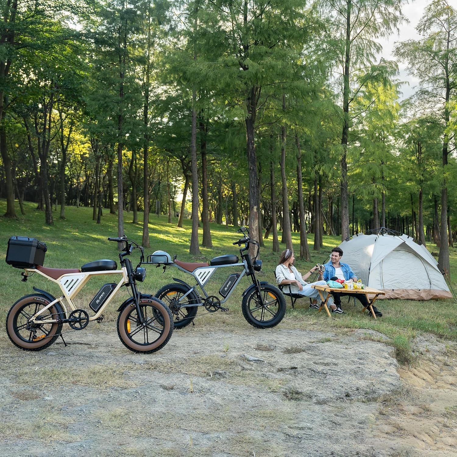 Electric Bike 20' x 4.0 Electric Bike for Adults with 1000W Brushless Motor with Unlockable Rage Mode, 48V 34Ah Removable Dual Batteries, 31MPH 120 Miles Long Cruising Range,7-Speed ebike UL Certified