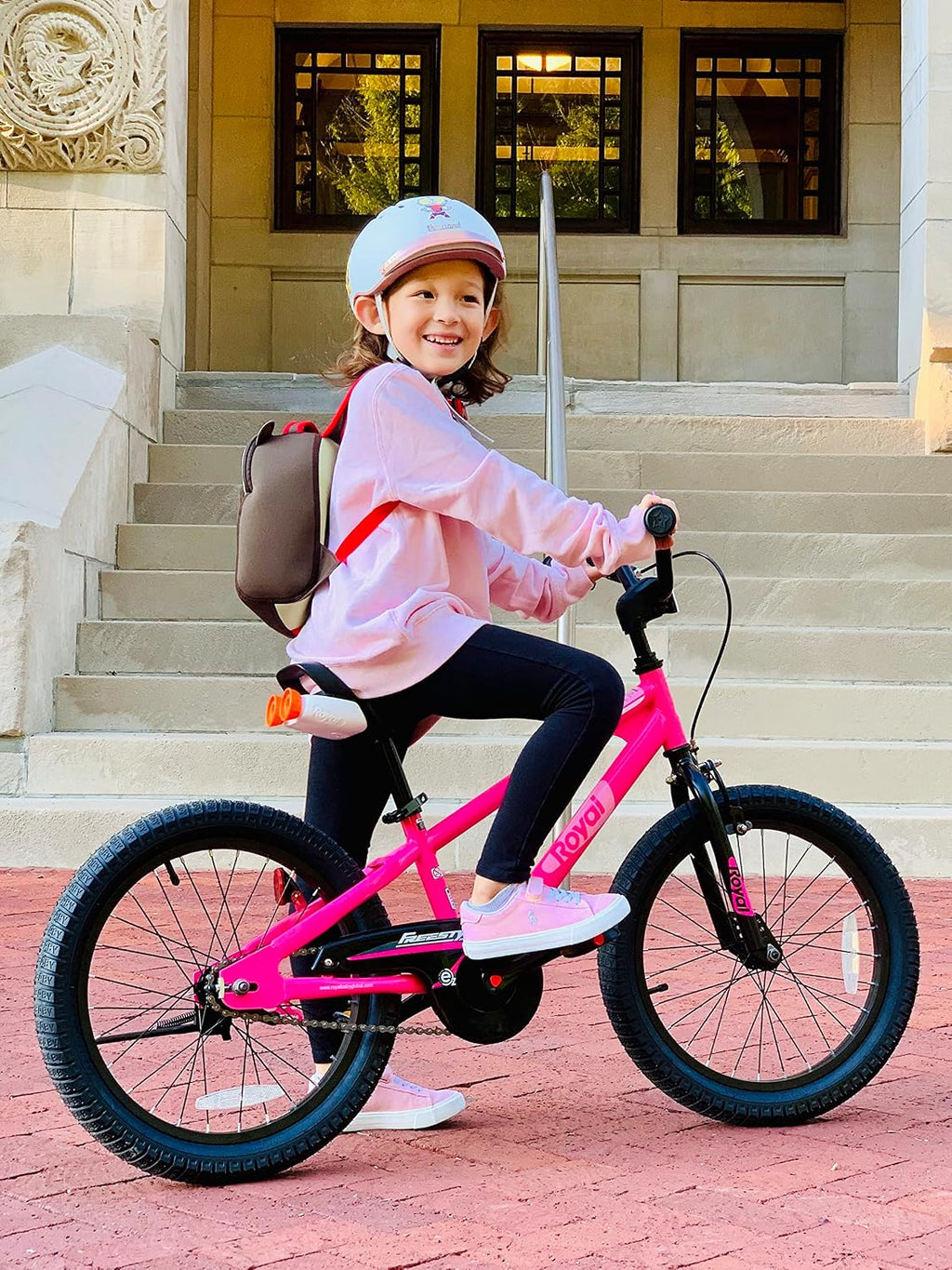 RoyalBaby EZ Kids Bike 12 14 16 18 20 Inch Balance Pedal 2-in-1 Training Bicycle Boys Girls Ages 3 to 12 Years Easy Learn for Beginners