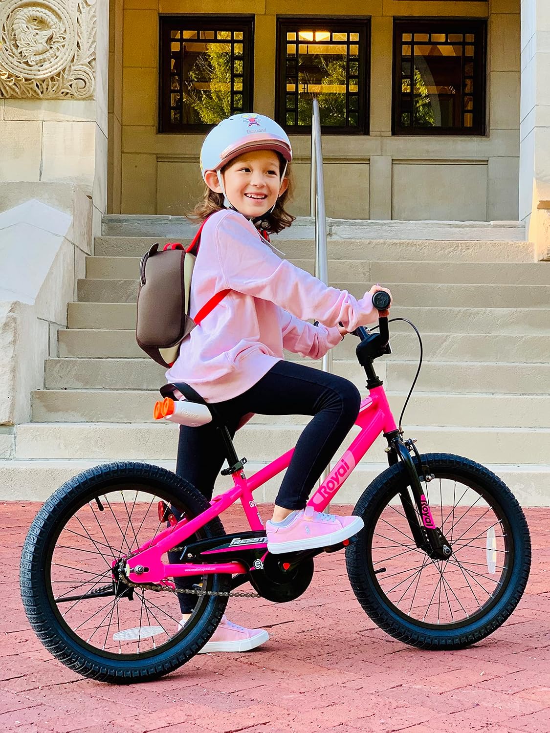 RoyalBaby EZ Kids Bike 12 14 16 18 20 Inch Balance Pedal 2-in-1 Training Bicycle Boys Girls Ages 3 to 12 Years Easy Learn for Beginners