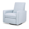Davinci Penny Recliner and Swivel Glider in Performance Chambray Eco-Twill, GREENGUARD Gold and CertiPUR-US® Certified, Eco-Performance Fabric, Water Repellent & Stain Resistant