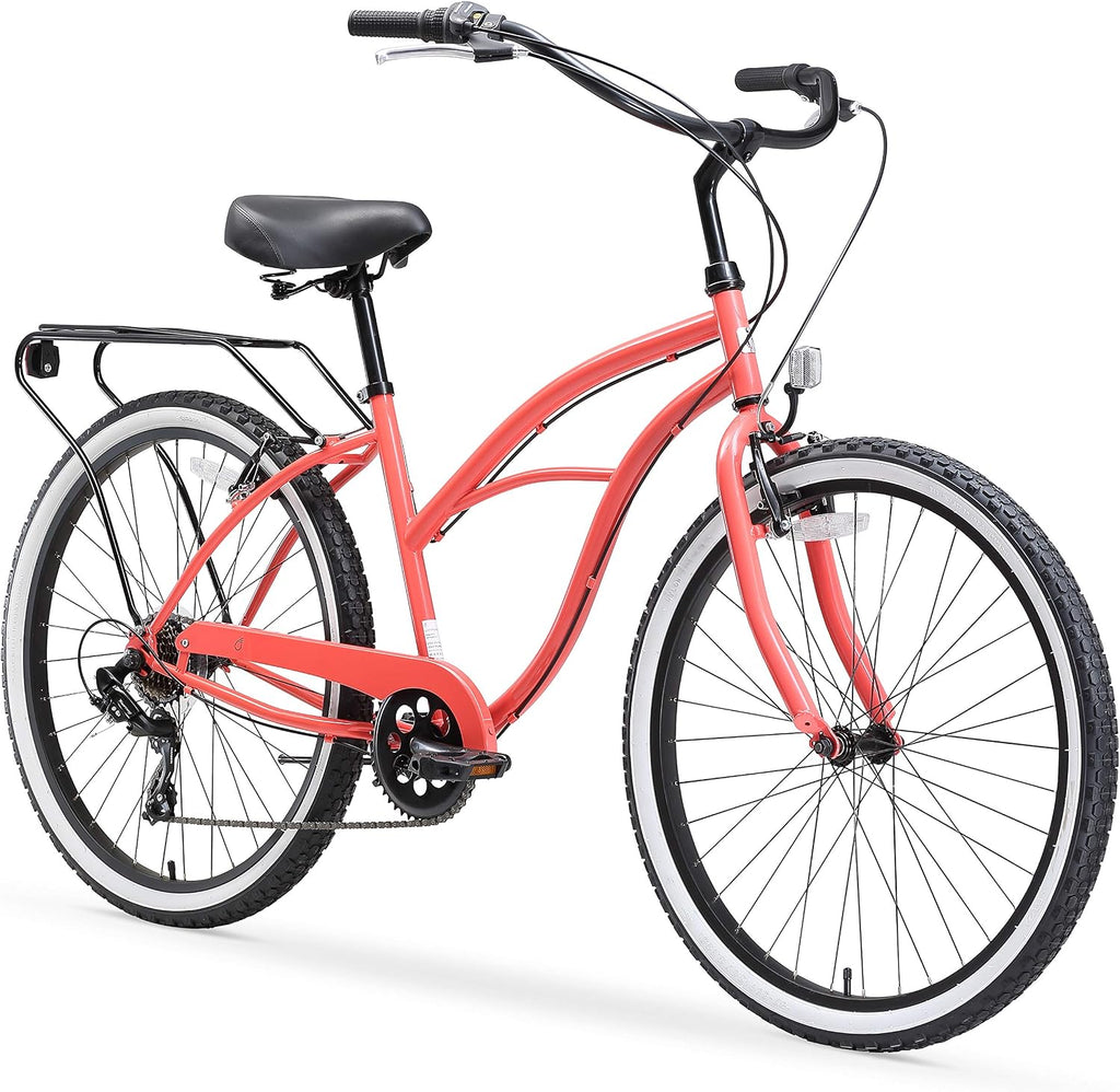 sixthreezero Around The Block Women's Beach Cruiser Bike
