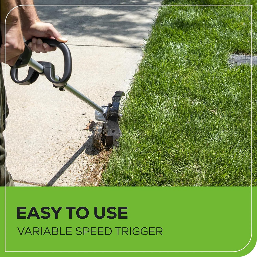 Greenworks Pro 80V 8 inch Brushless Edger, Battery Not Included ED80L00