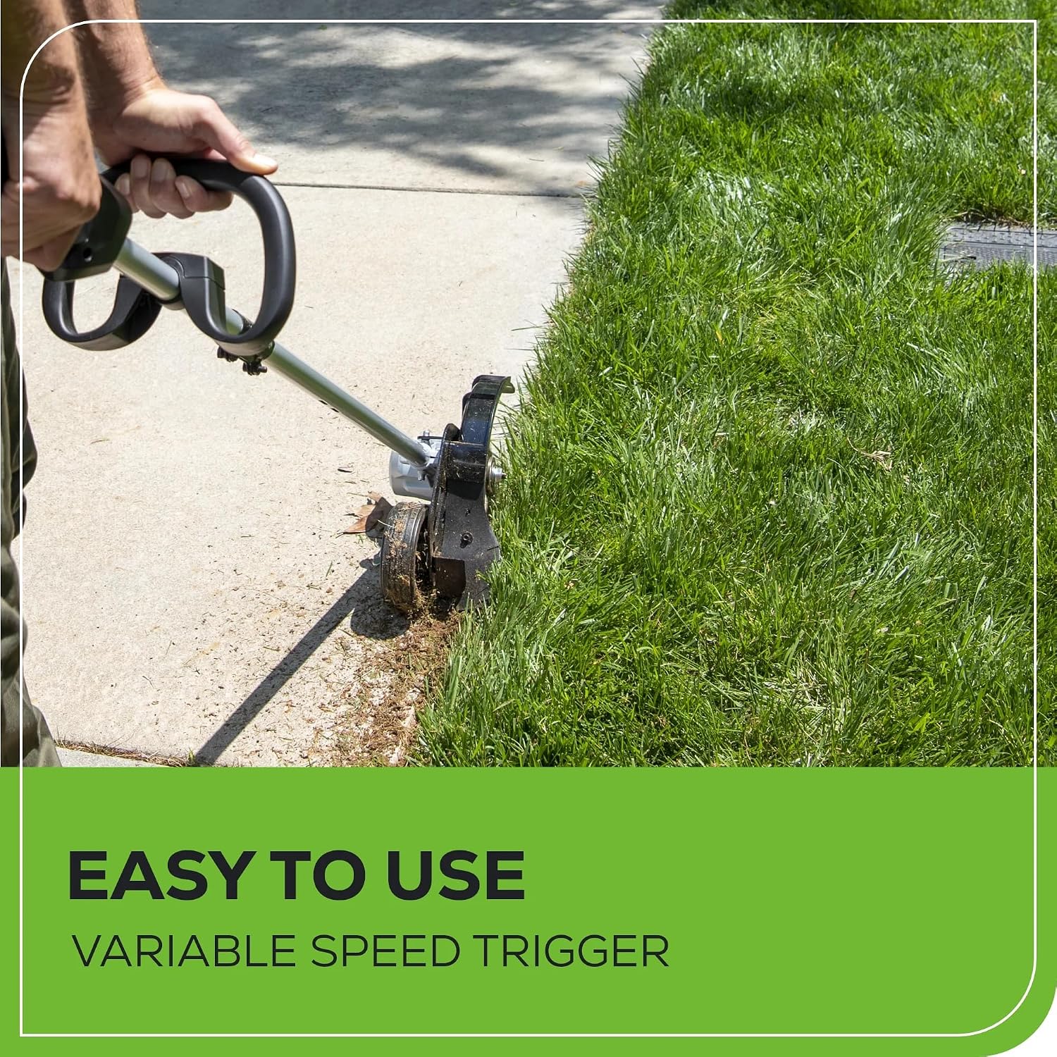 Greenworks Pro 80V 8 inch Brushless Edger, Battery Not Included ED80L00