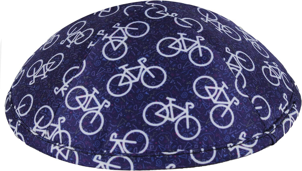 Zion Judaica Sports Kippah Adults & Boys Ballgame Pattern Kippot 6' Skullcap Yamaka for Bar/Bat Mitzvah Chuppah Wedding