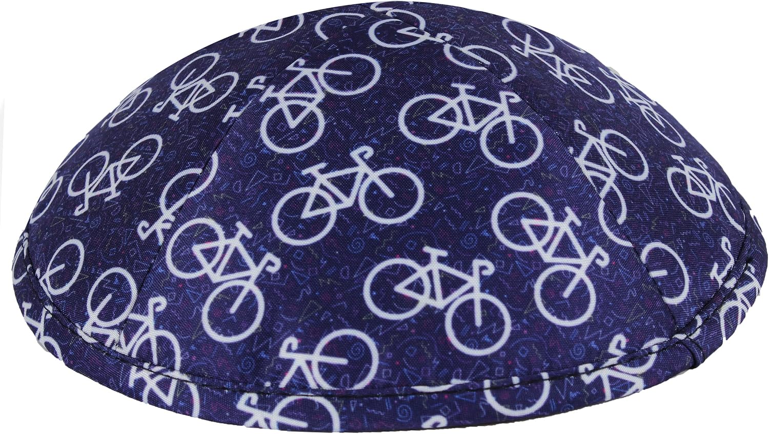 Zion Judaica Sports Kippah Adults & Boys Ballgame Pattern Kippot 6' Skullcap Yamaka for Bar/Bat Mitzvah Chuppah Wedding