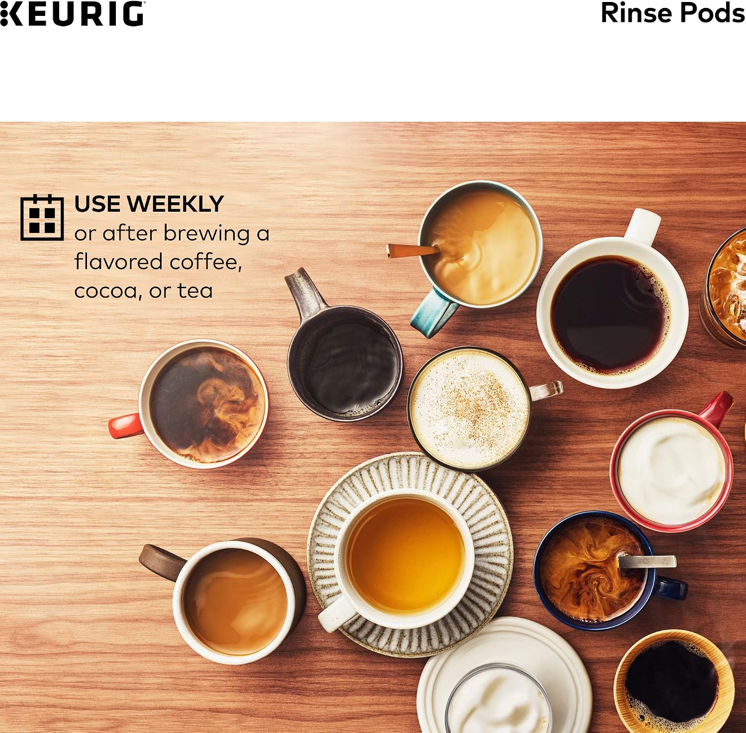Keurig K-Classic Coffee Maker K-Cup Pod & Brewer Maintenance Kit
