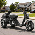 eAhora 2000W M1P/M2 Trike Electric Motorcycle for Adults 60V 30AH/40AH Battery Long Range 55/68Miles Full Suspension 3 Wheels Electric Motorcycle Dual Hydraulic Brake Mopeds