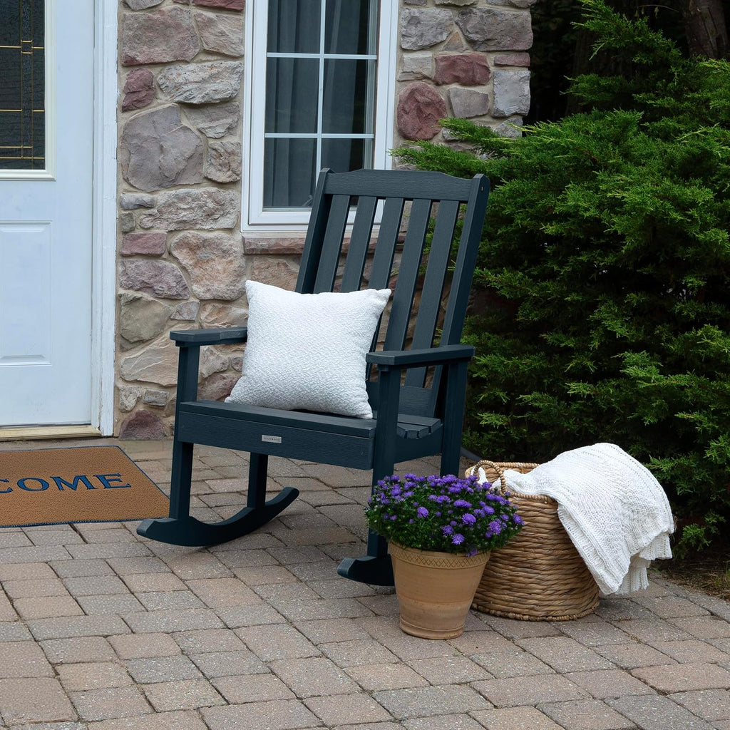 Highwood Lehigh Rocking Chair, Federal Blue