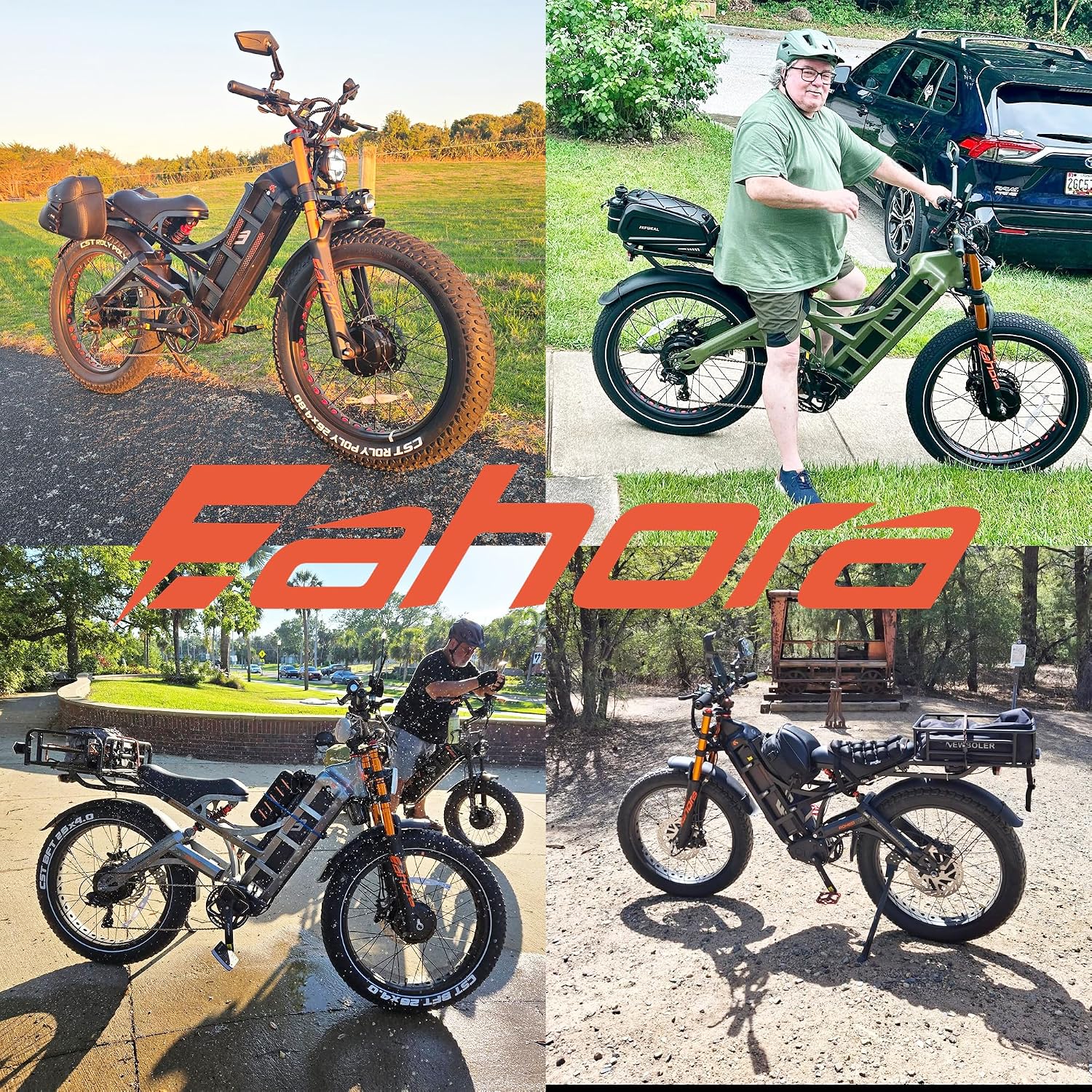 eAhora 2026 Romeo Pro3/2 50/46Mph Ebike 5600/4000W Dual Motor 200+Miles Electric Bike for Adults, 52V/70Ah 60V/80Ah Long Range 26 * 4.0' Fat Tire Full Suspension Electric Mountain Bike